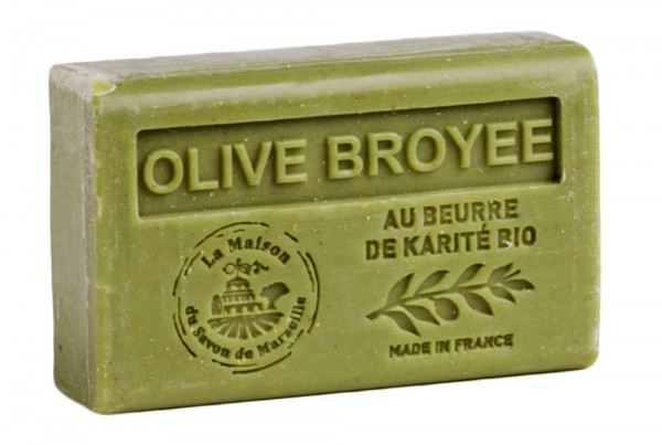 Provence Seife Olive Broyee (Olive) - Karité 125g