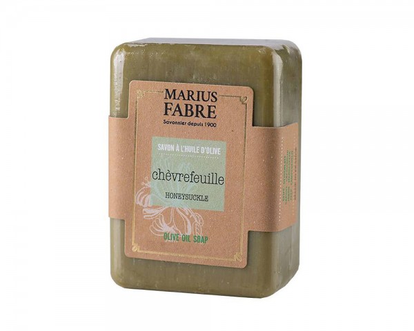 Marius Fabre Bio-Olivenöl Seife Geißblatt (Chèvrefeuille) ohne Palmöl - 150g