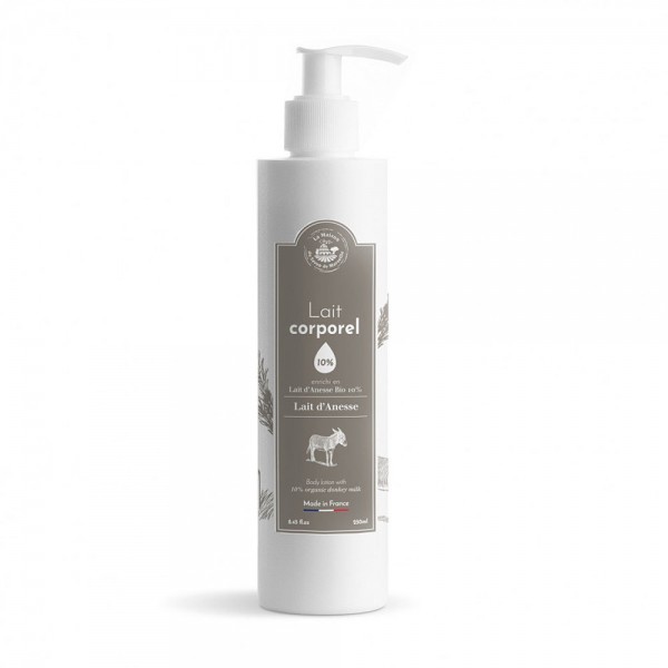 Körpermilch Bio Eselsmilch Extra 10% (Lait d'Anesse) 250ml