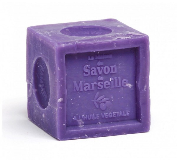 Savon de Marseille Seifenblock Lavendel 72% Pflanzenöl Seife Vegan 300g