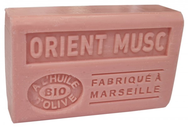 Provence Seife Orient Musc (Orient Moschus) Duftseife mit Olivenöl 125g