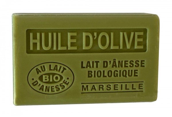 Provence Gästeseife Huile d&#039;Olive (Olivenöl) Bio Eselsmilch Duftseife 60g
