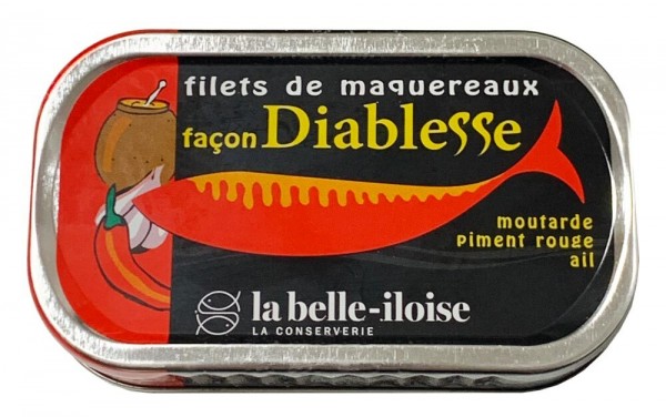 la belle-iloise Scharfe Makrelenfilets à la Diablesse - Dose 112,5 g