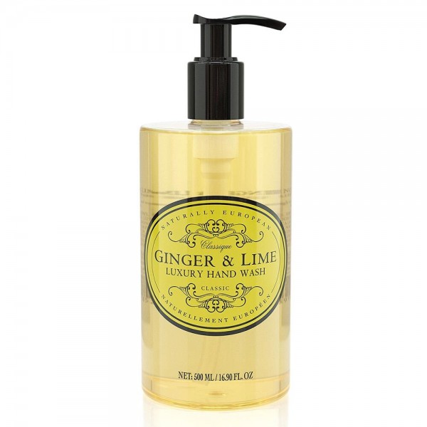 Naturally European Flüssigseife Ginger &amp; Lime 500ml