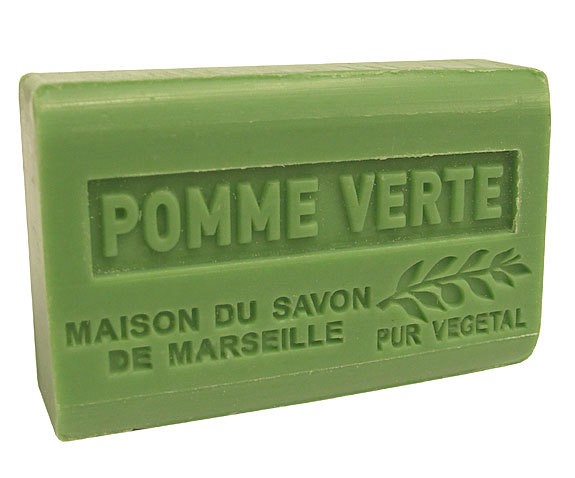 Provence Seife Pomme Verte (Grüner Apfel) - Karité 125g