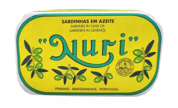 Nuri Sardinen in Olivenöl Portugal - Dose 125 g