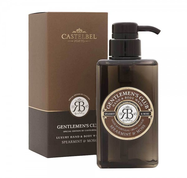 Castelbel Gentlemen`s Club Hand &amp; Body Wash Spearmint (Minze) 450ml