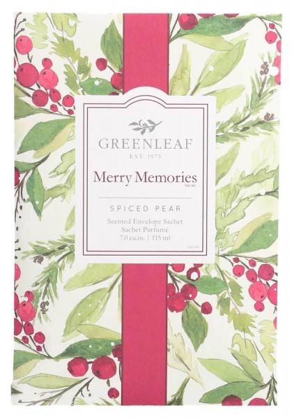 Greenleaf Duft Sachet Large - Merry Memories - Weihnachtsduft Duftsäckchen