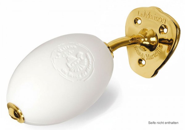 Savon Rotatif Drehseifenhalter Wandseifenhalter Gold