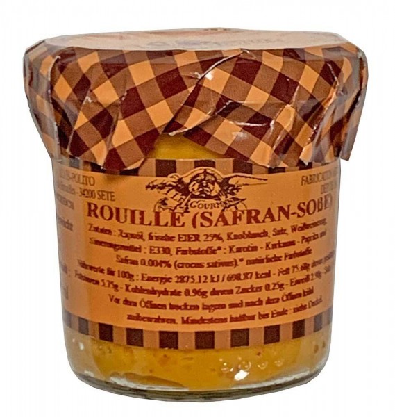 Azaïs-Polito Rouille Sétoise Safran-Soße für Fischsuppe und Hummer Bisque 85 g