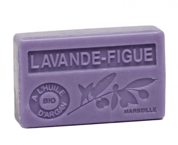 Bio-Arganöl Seife - Lavande-Figue (Lavendel-Feige) - 100g