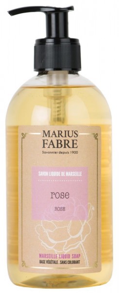 Marius Fabre Flüssigseife Rose mit Bio-Olivenöl 400ml