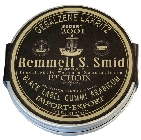 Remmelt S. Smid Lakritz Salzig Vegan Pastillen