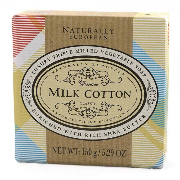 Naturally European Seife Milk Cotton 150g