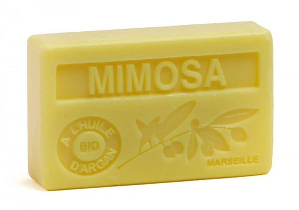 Bio-Arganöl Seife Mimosa (Mimose) - 100g