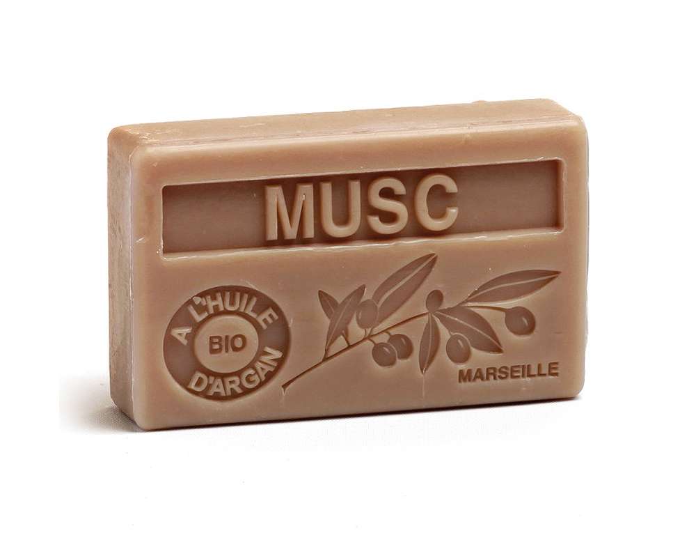 Maison Du Savon Arganöl Seife 100g – Rotwein-Duft, Für Alle Hauttypen