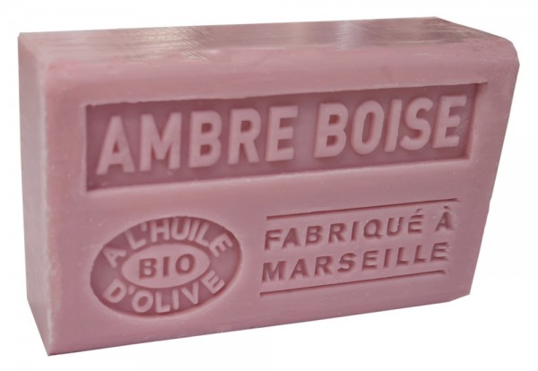 Provence Seife Ambre Boisée (holziger Bernstein) Duftseife mit Olivenöl 125g
