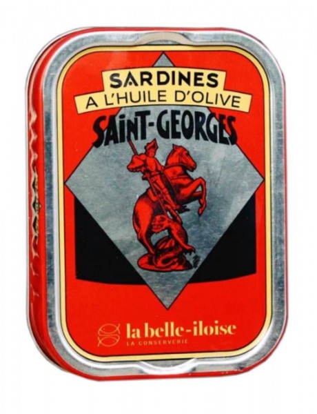 la belle-iloise Sardinen Saint-Georges in Olivenöl - Dose 115 g