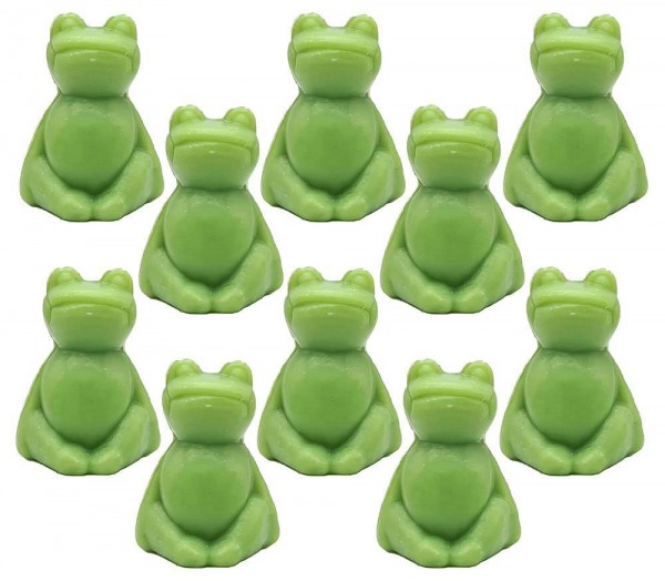 10 x Seife Frosch Grün Apfel (Grenouille Verte) Kinderseife Tierseife Motivseife 10x25g