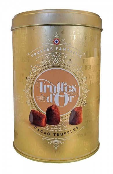 Mathez Truffes Fantaisie Schokoladentrüffel Truffes d&#039;Or in Metalldose 500g