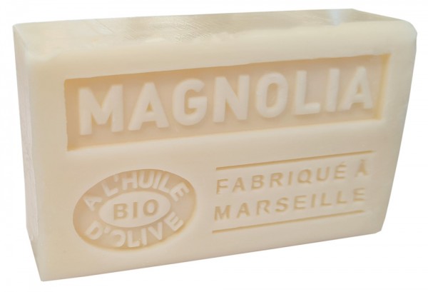 Provence Seife Magnolia (Magnolie) Duftseife mit Olivenöl 125g