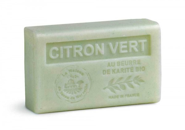 Provence Seife Citron Vert (Grüne Zitrone) - Karité 125g
